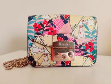 Furla Mini Metropolis Crossbody Tas – Citrus Bloemenprint beschikbaar voor biedingen