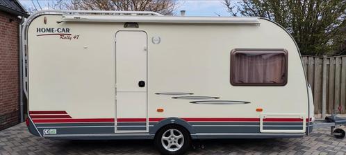 Home-Car 47 Racer met Mover & Voortent, Caravans en Kamperen, Caravans, Particulier, tot en met 4, 750 - 1000 kg, Rondzit, Home-car