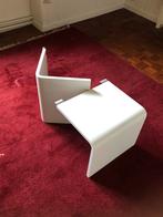 Auping auronde bedtafeltjes wit., Ophalen, Zo goed als nieuw