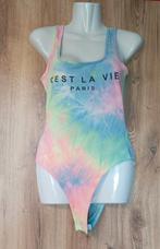 gekleurd shein body topje maat 36, Kleding | Dames, Tops, Ophalen of Verzenden, Gedragen, Shein, Maat 36 (S)