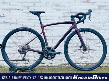 Ridley Fenix disc Bourgondisch Rood / Metalic Zwart XS 2023 beschikbaar voor biedingen