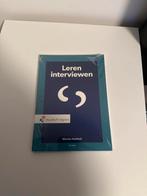 Leren Interviewen - Marian Hulshof (Nieuw), Ophalen of Verzenden, Gamma, Nieuw, HBO
