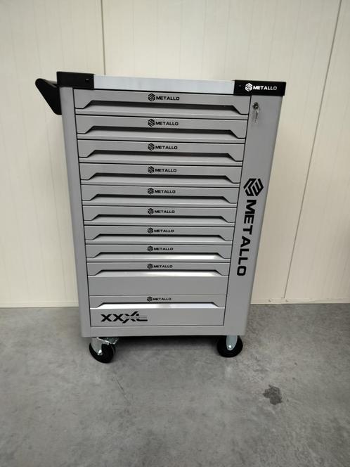 metallo gereedschapswagen 10 lades incl. accugereedschap!!!, Doe-het-zelf en Verbouw, Gereedschapskisten, Nieuw, Gevuld, Ophalen