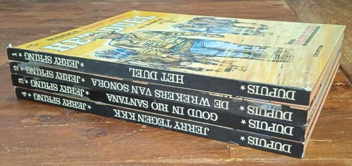 Jerry Spring Reeks, 4 DELEN, Boeken, Strips | Comics, Gelezen, Meerdere comics, Europa, Ophalen of Verzenden