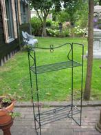Tuinrek/Bloempottenrek, Tuin en Terras, Ophalen, Gebruikt, Rond, Metaal