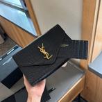 Ysl damed tas clutch nieuw leer, Sieraden, Tassen en Uiterlijk, Portemonnees, Ophalen of Verzenden, Zo goed als nieuw, Zwart, Leer
