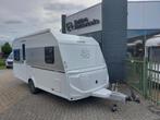 Knaus Sport 450 FU, Caravans en Kamperen, Caravans, Rondzit, Bedrijf, Schokbreker, Overige typen