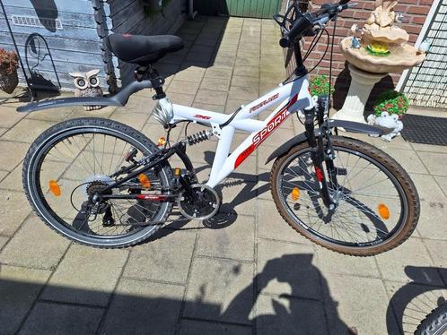 2x Mountainbike met alle benodigdheden, Fietsen en Brommers, Fietsen | Crossfietsen en BMX, Zo goed als nieuw, 24 inch of meer