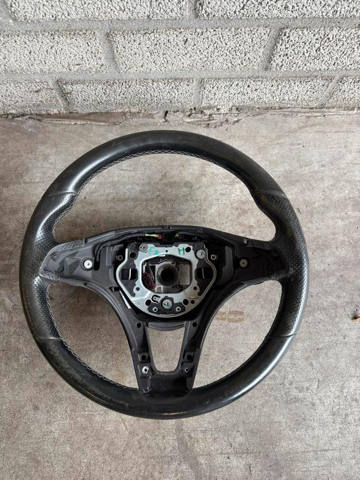 Lederen stuur + flippers Mercedes Vito, Auto-onderdelen, Besturing, Mercedes-Benz, Gebruikt, Ophalen