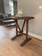 Franse wijntafel Huisje Sfeer, Huis en Inrichting, Ophalen, 50 tot 100 cm, 75 cm of meer, Rond