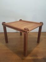 Vintage sidetable van Gerd Lange voor Bofinger, Huis en Inrichting, Tafels | Sidetables, Ophalen, Gebruikt, 50 tot 100 cm, Eikenhout