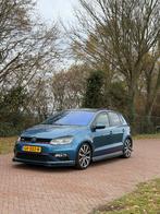 Volkswagen Polo 1.8 TSI 192pk GTI 2015 Blauw, Auto's, Volkswagen, Stof, Blauw, Origineel Nederlands, 1180 kg