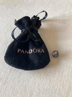 PANDORA BEDEl ZILVER met STRASS, Pandora, Ophalen of Verzenden, Zo goed als nieuw, 1 bedel