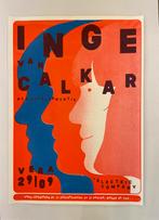 Zeefdruk gig poster voor Inge van Calkar - Vera groningen, Ophalen of Verzenden