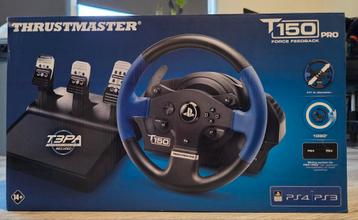 Thrustmaster T150 Pro Racestuur + T3PA Pedalen beschikbaar voor biedingen