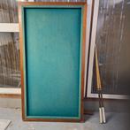Biljart te koop met 2x keu 175x95x9 cm, Ophalen, Gebruikt, Biljarttafel