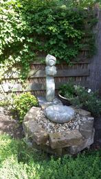 waterornament, fontein natuursteen, Tuin en Terras, Ophalen, Gebruikt, Hardsteen, Fontein