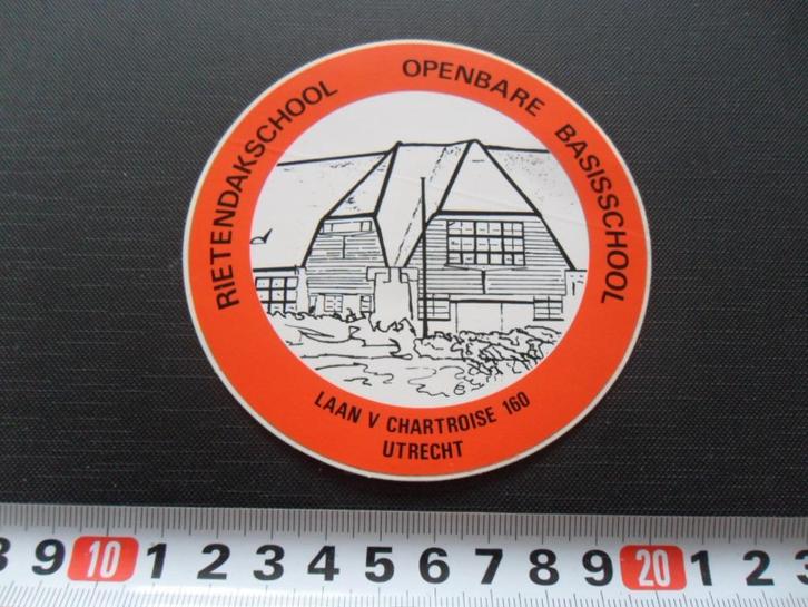 stickers Utrecht Rietendakschool Openbare basisschool, Verzamelen, Stickers, Zo goed als nieuw, Ophalen