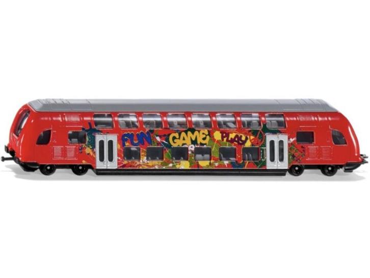 DUBBELDEKKER TREIN, Hobby en Vrije tijd, Modeltreinen | H0, Nieuw, Locomotief, Ophalen of Verzenden