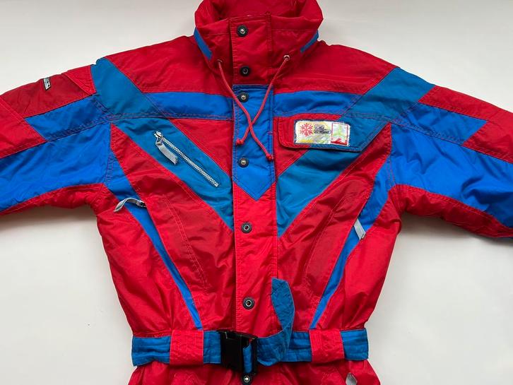 Retro Vintage Fout Skipak mt.M 50, Kleding | Heren, Wintersportkleding, Zo goed als nieuw, Pak, Maat 48/50 (M), Ophalen of Verzenden