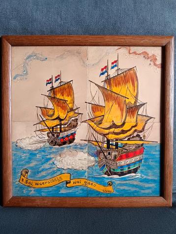 Tegeltableau Tromp,  T sal waarachtig wel gaen.  beschikbaar voor biedingen