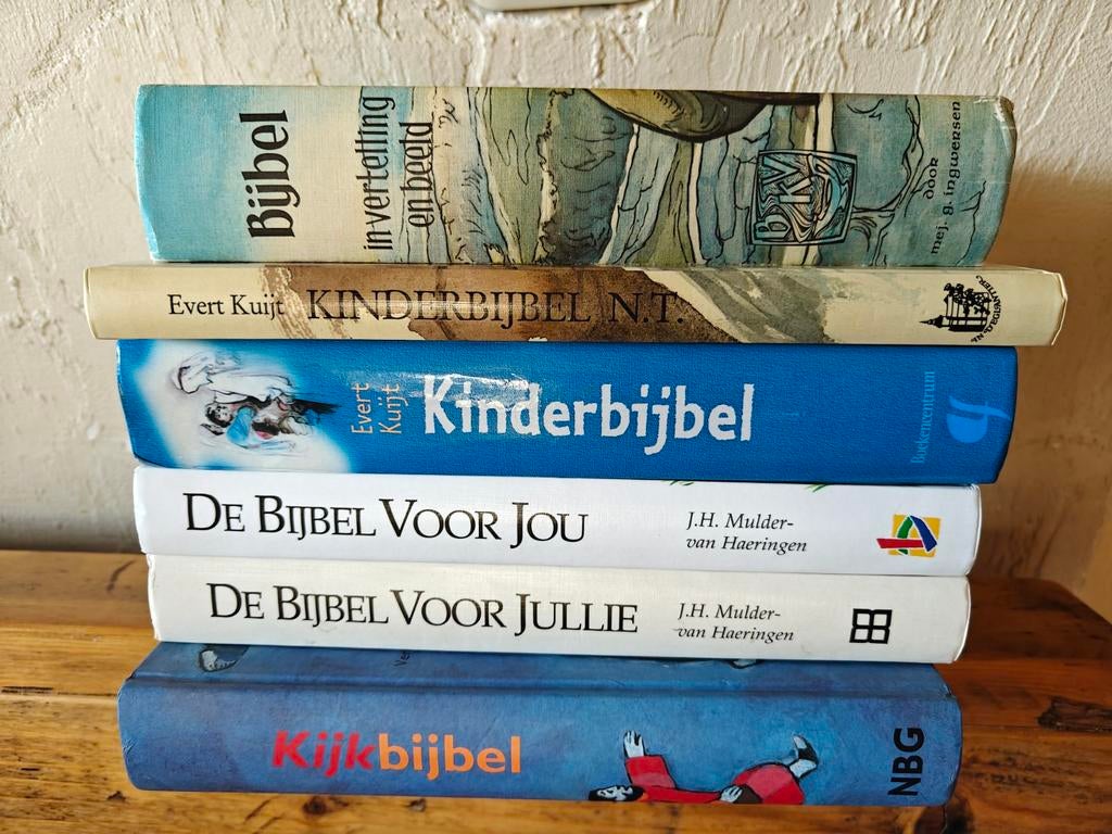 6 Kinderbijbels., Boeken, Ophalen of Verzenden, Zo goed als nieuw