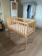 Houten wieg (incl. matras) 80x40, Kinderen en Baby's, Babywiegjes en Ledikanten, Ophalen, Zo goed als nieuw, Wieg