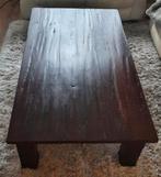 Mooie koloniale teak houten salontafel, Ophalen, 100 tot 150 cm, Teakhout, 50 tot 100 cm