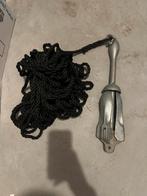 Boot anker met 50m lijn, Watersport en Boten, Bootonderdelen, Ophalen, Gebruikt