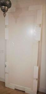 Nieuwe opdek binnendeur 211,5 x 83 cm RAL 9010, Ophalen, 80 tot 100 cm, Binnendeur, Nieuw