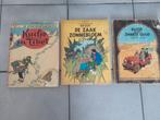 Kuifje: Tibet, Zonnebloem, Zwarte Goud - 3 Albums, Ophalen of Verzenden, Gelezen, Hergé