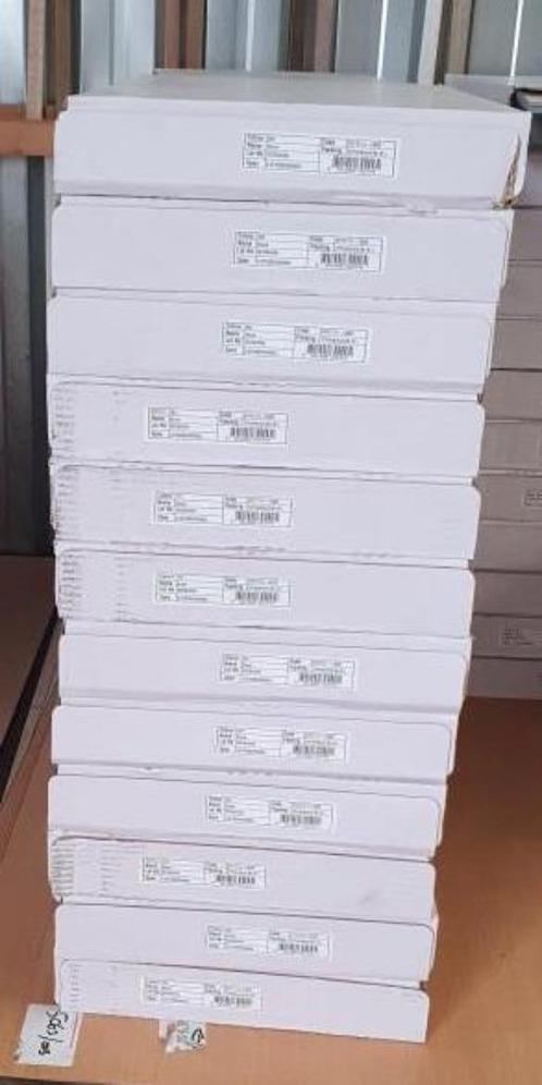 Restpartij 58 m2 plak PVC tegels. Colour 203-Stone., Huis en Inrichting, Stoffering | Vloerbedekking, Nieuw, Laminaat, 50 tot 75 m²