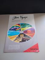 Denon Car Audio Bon Voyage Folder/Catalogus, Ophalen of Verzenden, Zo goed als nieuw, Onbekend