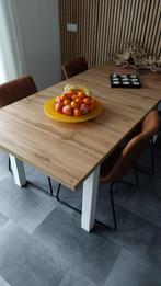 Eettafel inklapbaar, Huis en Inrichting, Tafels | Eettafels, Ophalen, 50 tot 100 cm, Zo goed als nieuw, Vijf personen of meer