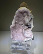 Uniek stukje roze Kwarts (met Hematiet). Ethiopië, Verzamelen, Mineralen en Fossielen, Ophalen of Verzenden, Mineraal