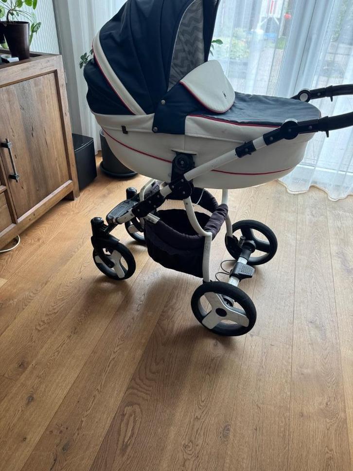 RETRO kinderwagen! Mooie 3-in-1 kinderwagen incl.autostoel, Kinderen en Baby's, Kinderwagens en Combinaties, Gebruikt, Combiwagen
