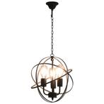 Hanglamp retro industrielamp fabriekslamp zwart GRTS BZRGD!, Verzenden, Nieuw, Metaal, Minder dan 50 cm