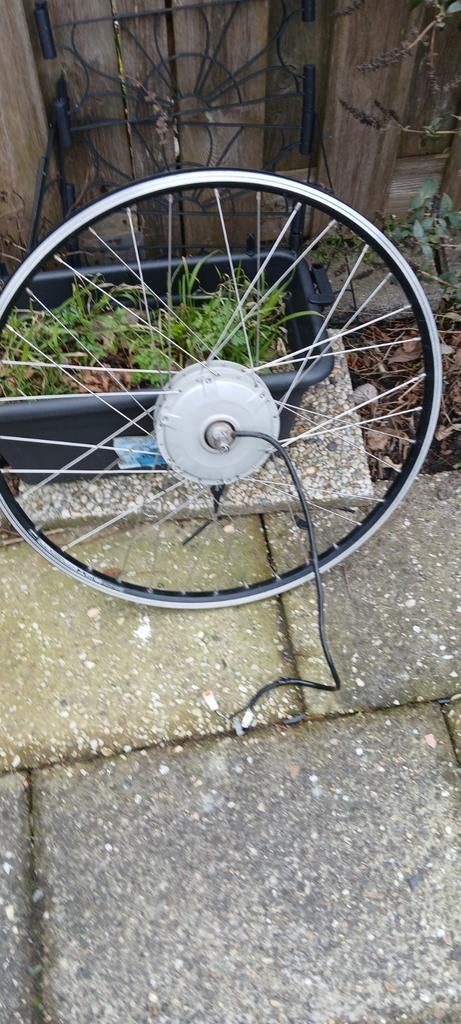 Batavus elektrische fiets motor, Ophalen