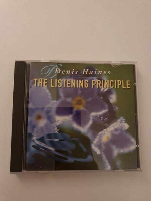 Denis Haines - The listening principle. cd. 1997., Cd's en Dvd's, Cd's | Meditatie en Spiritualiteit, Ophalen of Verzenden