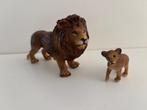 Schleich leeuw en welp, Ophalen of Verzenden