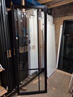 83x231,5cm Binnendeur stomp Staal look zwart SK9, Ophalen, 80 tot 100 cm, Glas, Binnendeur
