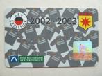 Seizoenclubcard  Excelsior 2002/2003  Groene Achterkant, Ophalen of Verzenden, Gebruikt, Overige binnenlandse clubs, Overige typen