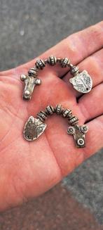 Griekse zilveren fibula, Bodemvondst, Ophalen of Verzenden