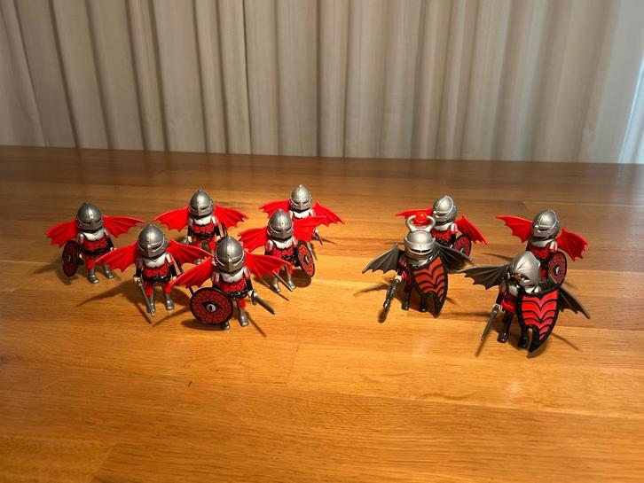 Playmobil rode draken ridders, Kinderen en Baby's, Speelgoed | Playmobil, Gebruikt, Complete set, Ophalen of Verzenden