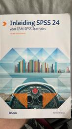 Inleiding SPSS 24, voor IBM SPSS Statistics, Ophalen of Verzenden, Zo goed als nieuw, Eelko Huizingh