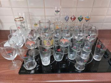 Verzameling mooie Heineken bierglazen 
39 stuks! beschikbaar voor biedingen