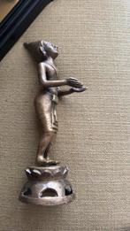 Antiek bronzen buddah boudah beelde inklapbaar, Ophalen of Verzenden