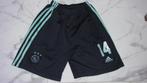 152 AJAX broek blauw lichtblauw, Ophalen of Verzenden, Zo goed als nieuw, Jongen, Sport- of Zwemkleding