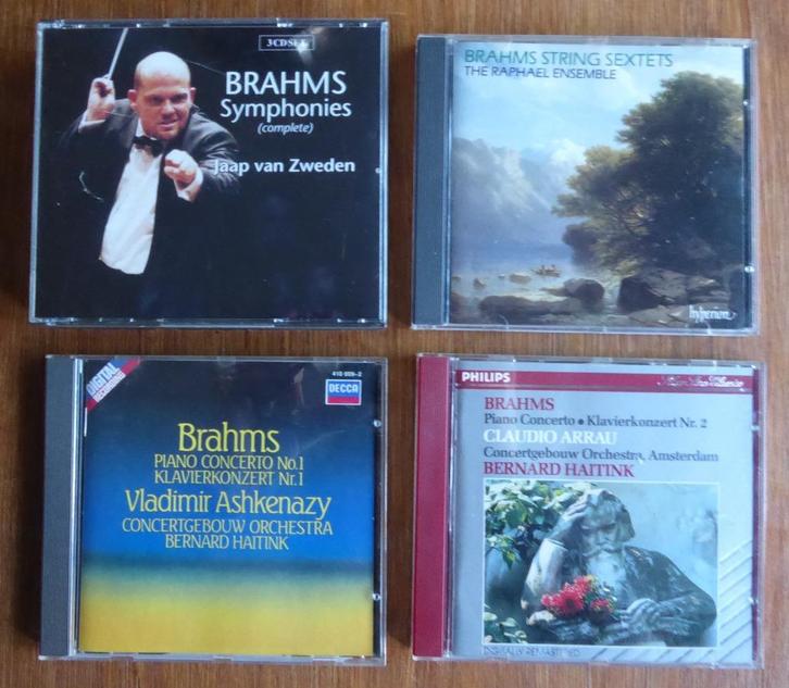 cd's Brahms, cd 3 en 4 dirigent Bernard Haitink, Cd's en Dvd's, Cd's | Klassiek, Gebruikt, Overige typen, Ophalen of Verzenden