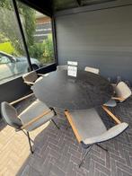 Royal Botania Exes dining set, Ophalen, Zo goed als nieuw, Rond, Aluminium